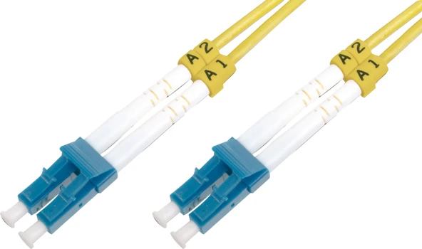 Beek LC-LC Fiber Optik Patch Kablo, 9/125 µ, Singlemode, 3.0mm, Duplex, OS2, LSZH, 40 metre - 1