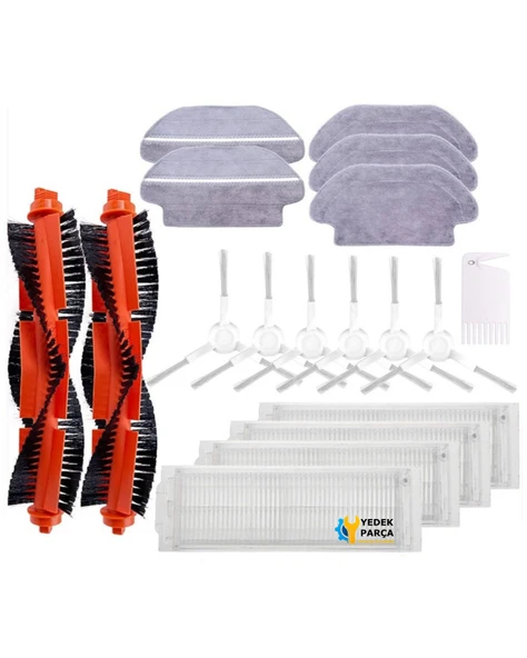 Viomi Uyumlu MijiaSTYJ02YMV2 Pro V3 SE Vacuum Cleaner Robot Süpürge Yenileme Seti ürün görseli 1