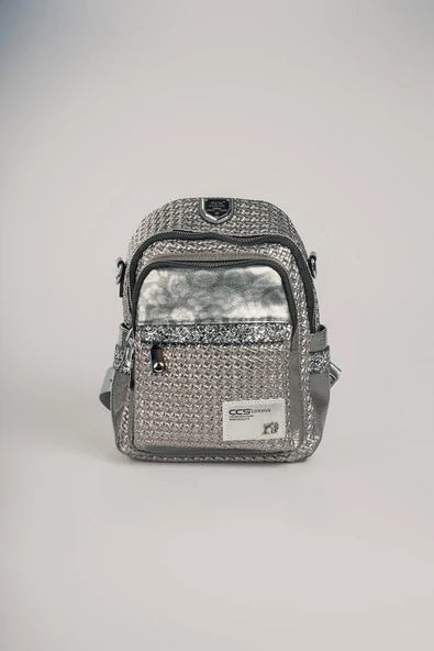 Tulip Gri Cilt Sırt Çantası - 3