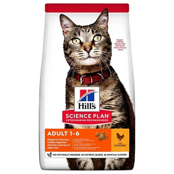 Hill's Tavuklu 3 kg Yetişkin Kuru Kedi Maması ürün görseli