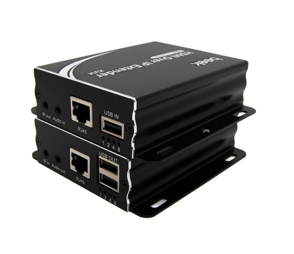 Beek IP HDMI KVM (Keyboard/Video Monitor/Mouse) Sinyal Uzatma Cihazı, Alıcı (Receiver) ve Verici (Sender) Birim dahil, 200 metre, maksimum çözünürlük 1080p<br>
Beek HDMI KVM Extender over IP, 20 - 1