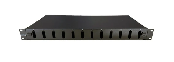 Digitus Fiber Optik Splice Panel, kilit mekanizmalı, 12 x SC DX, 1U<br>
Digitus Fiber Optic Splice Panel, quick lock, 12 x SC DX, 1U - 1