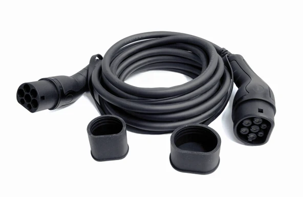 Beek Type2 <-> Type2 IEC Elektrikli Araç Şarj Kablosu, 400V / 32A 22kW, IP55, Düz TPU Kablo, 3 metre<br>
Beek Type2 to Type2 IEC EV Charging Cable 400V / 32A 22kW, IP55 Straight TPU Cable, ürün görseli