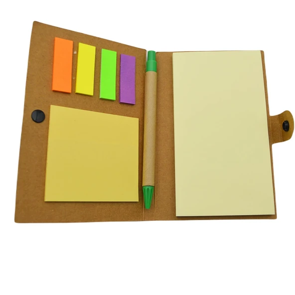 NotYaz 100x150 Never Give Up 50 Yaprak Kilitli Kraft Bloknot (KB-1742) - Resim 3