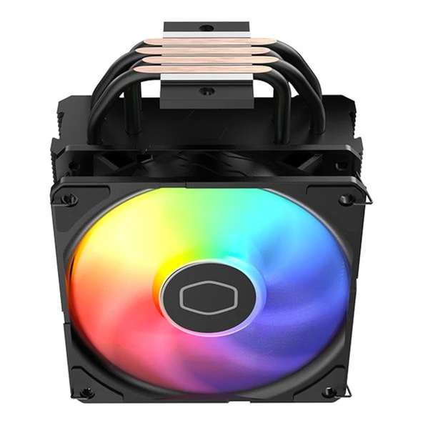 Cooler Master Hyper 212 Pro ARGB AM5/1851P Siyah İşlemci Hava Soğutucu - Resim 4