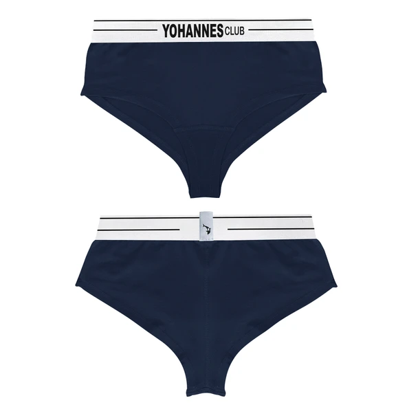 Yohannes Club, Kadın Lastik Kemerli Hipster Külot, Çok Renkli, Çoklu Paket, 5'li Paket - Resim 8