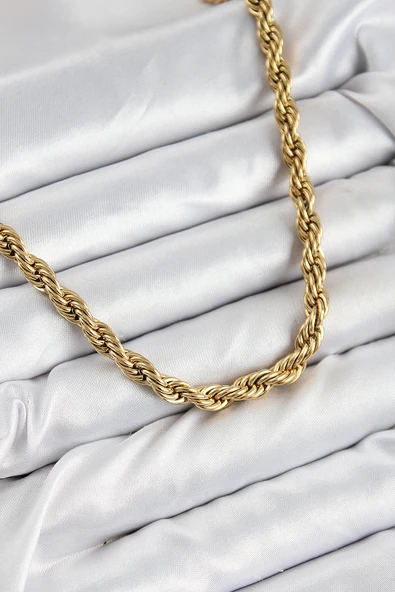 Burgu Model Gold Renk Kadın Kolye - EBJ250816W37497 ürün görseli