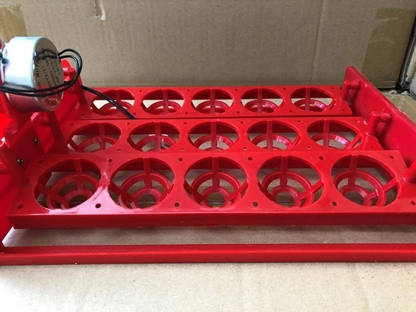 15 Tavuk Yumurtası Viyol 1/240 Rpm Motor Dahil - Resim 2