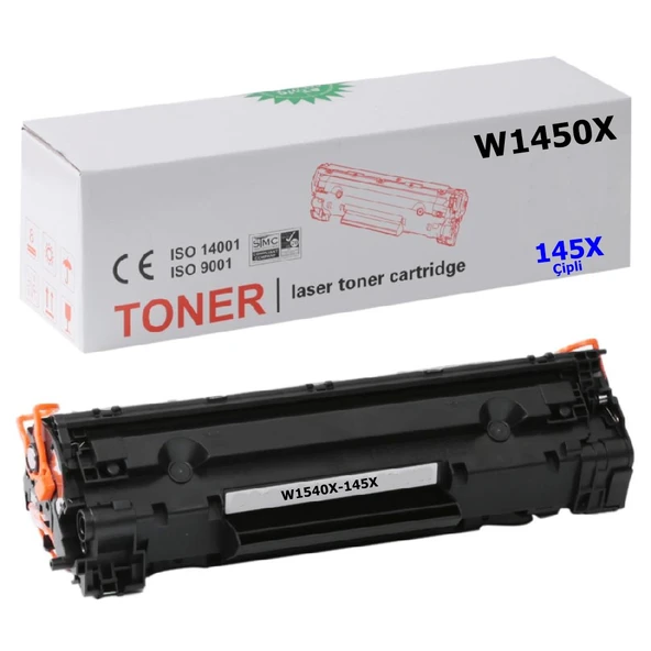 HP UYUMLU W1450X 145X ÇİPLİ MUADİL TONER ürün görseli 1