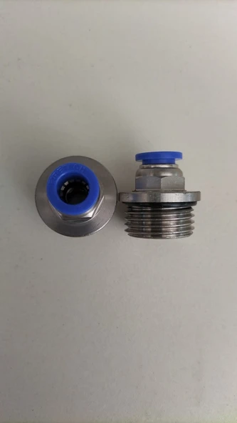 EPC08-G04-1/2*8 MM DÜZ ERKEK REKOR (PLS.FIT.)- 2 Adet ürün görseli