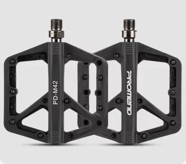 Promend Renkli Platform Pedal MTB Freeride Kaymaz Rulmanlı Plastik Pedal Ultra Hafif Sarı Renk - Resim 11