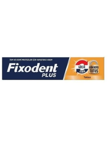 Fixodent Diş Protez Yapıştırıcı Krem Aromasız Güçlü Tutuş 40 gr - 1