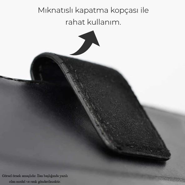 Vivo V50 Lite 5G Uyumlu Deri Görünümlü Cüzdanlı Standlı Kapaklı Kılıf - 4