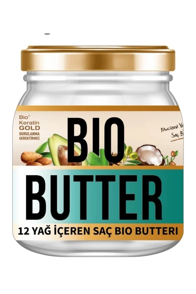 Bio Rio Keratin Gold 210 Ml  Bio Butter Saç Bakım Yağı - 1