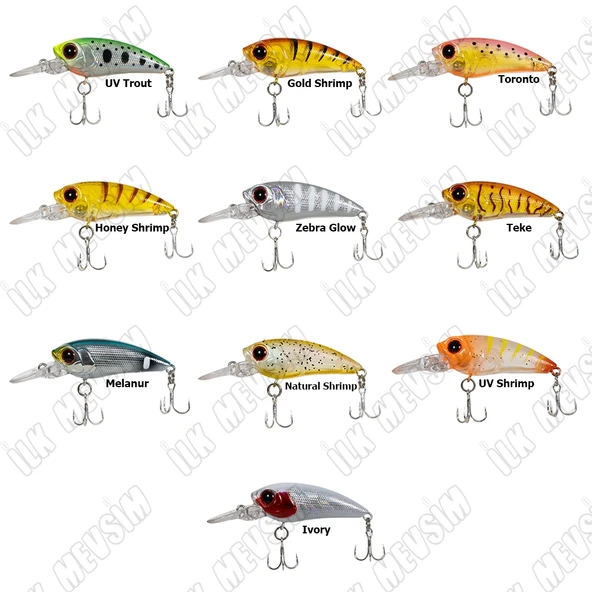 Ryuji Deep Killer 4cm 3,4gr Maket Yem - Resim 2