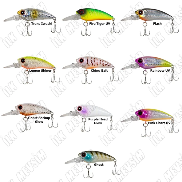 Ryuji Deep Killer 4cm 3,4gr Maket Yem - Resim 3