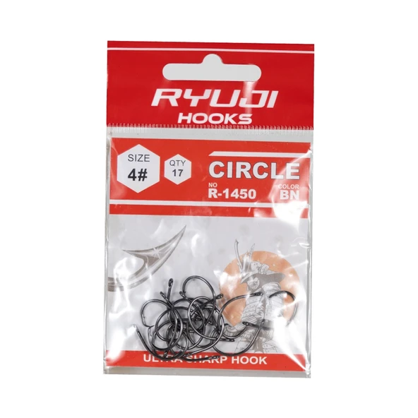 Ryuji R-1450 Circle Black Nickel İğne - Resim 2