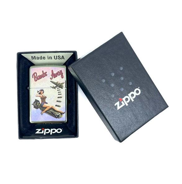Zippo Bombs Away Dizayn Çakmak - Resim 4