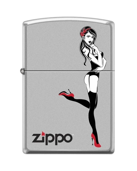 Zippo Sexy Pin Up Woman Dizayn Çakmak ürün görseli 1