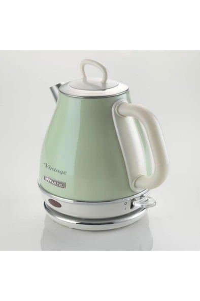 Ariete Vintage 2868 1630 W 1 lt Yeşil Çelik Kettle Outlet - 2