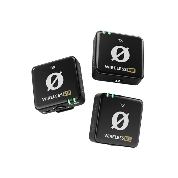 RODE Wireless ME Dual İki Kişilik Yaka Mikrofonu (Siyah) - 1