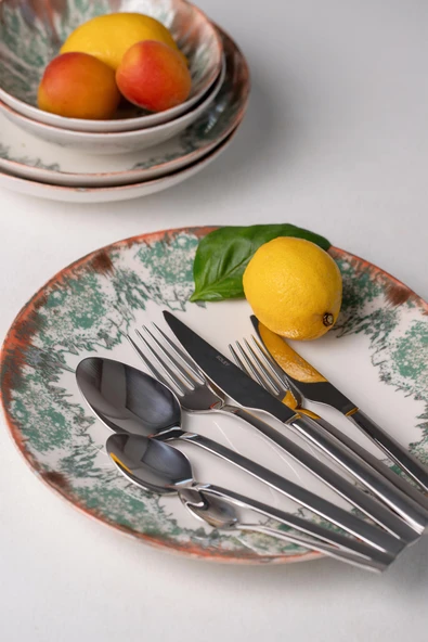 Soley | ARMA | 6 kişilik 42 Parça Çatal Kaşık Bıçak Takımı