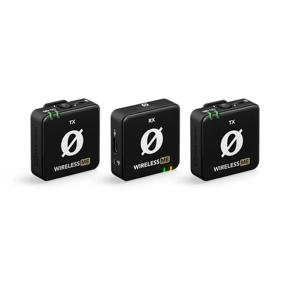 RODE Wireless ME Dual İki Kişilik Yaka Mikrofonu (Siyah) - 2