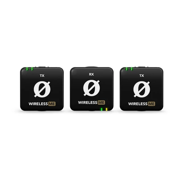 RODE Wireless ME Dual İki Kişilik Yaka Mikrofonu (Siyah) - 3