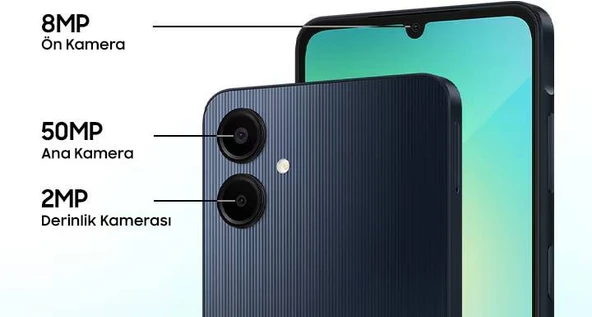 Samsung Galaxy A06 128 GB Siyah - 7