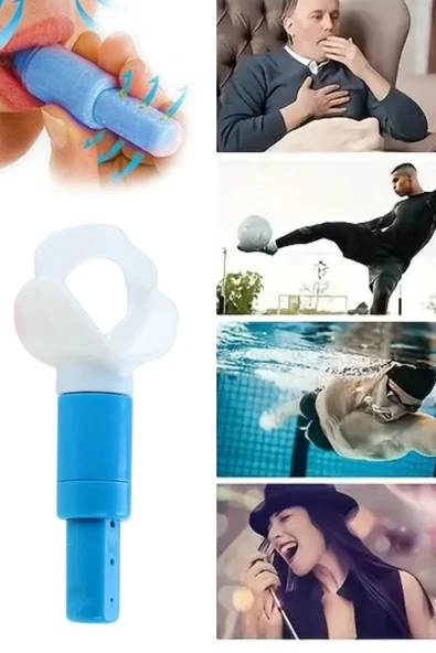 Taşınabilir Karın Kası Çalıştırıcı Solunum Egzersiz Eğitmeni Nefes Egzersiz Aparatı - 8