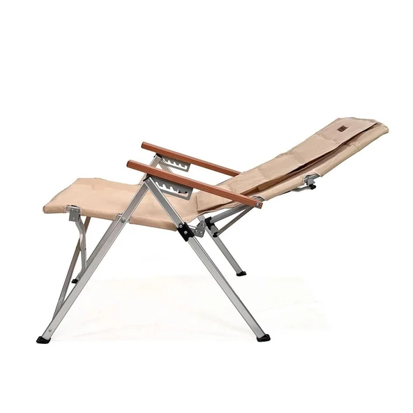 Madfox Haven 6 Kademeli Katlanır Kamp Sandalyesi Bej - 6