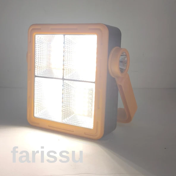 Solar Projektör ve Çok Fonksiyonlu Şarj Edilebilir Lamba - NY-9805 Serisi - 5