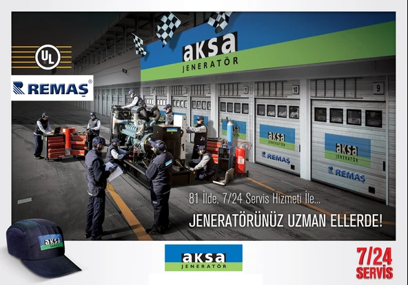 Aksa AAP 8000 DE Marşlı 8 KVA Dizel Jeneratör - Resim 5