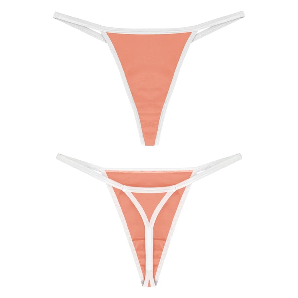 YohannesClub, Kadın, Thong String, Nazik Lastik Yapısı, Rahat Kesim - Resim 11