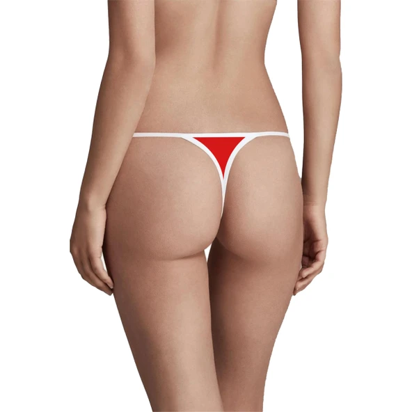 YohannesClub, Kadın, Thong String, Nazik Lastik Yapısı, Rahat Kesim - Resim 10