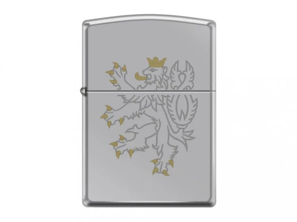 Zippo Armor® Kasa Czech Lion Dizayn Çakmak ürün görseli 1