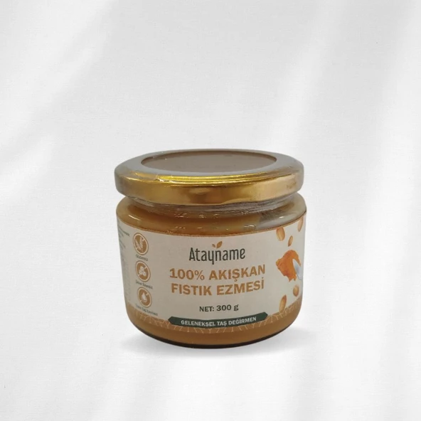 Atayname 100% Akışkan Fıstık Ezmesi 300 G - 1