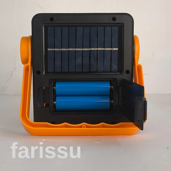 Solar Projektör ve Çok Fonksiyonlu Şarj Edilebilir Lamba - NY-9805 Serisi - 2