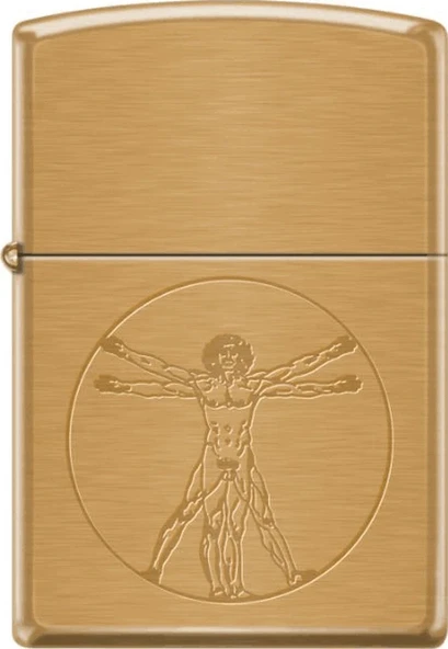Zippo Da Vinci's Vitruvius Man Dizayn Çakmak ürün görseli