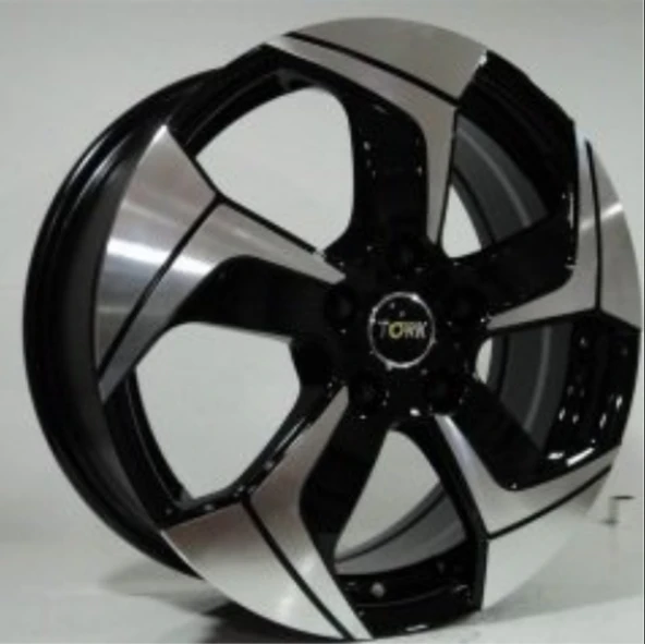 5*114,3*17*6.5 ET45 CH67.1 TORK7706 BLACK POLISH MEGATORK ürün görseli