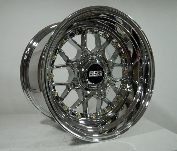 4*100*16 4*108*16*9.0 ET15 CH73.1 VACCUM CHROME BBS FM3 ürün görseli