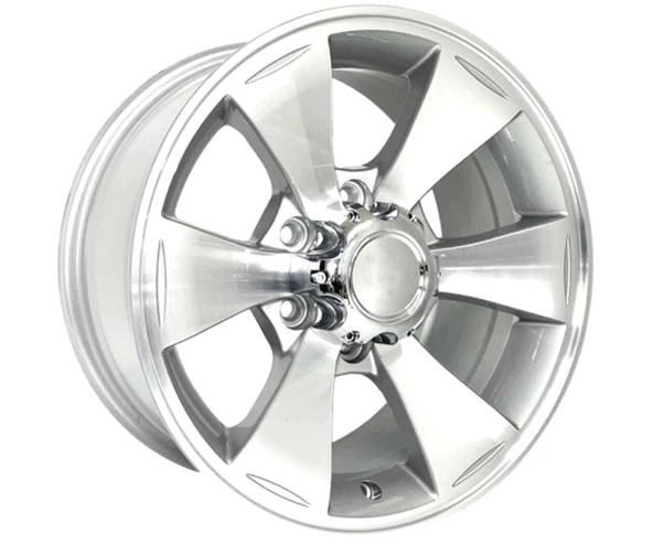 6*130*16*8.0 ET25 CH84.1 TRUVA191 SILVER DIAMOND - 1