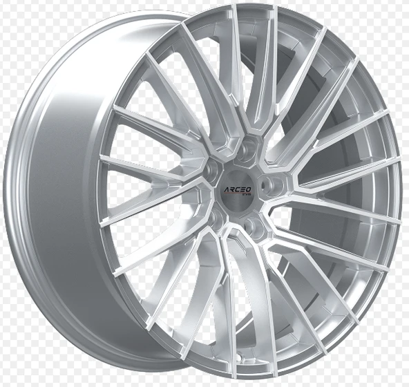 5*112*19*8.5 ET45 CH73.1 ARCEO-ASW02-24 SILVER DIAMOND ürün görseli