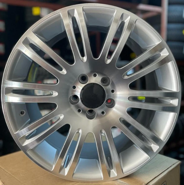 5*112*18*9.0 ET39 CH66.6 EMR-DY328-04 SILVER DIAMOND - 1