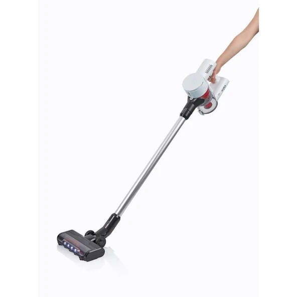 Arnica Solara ET13452 Beyaz Şarjlı Dikey Süpürge - 2