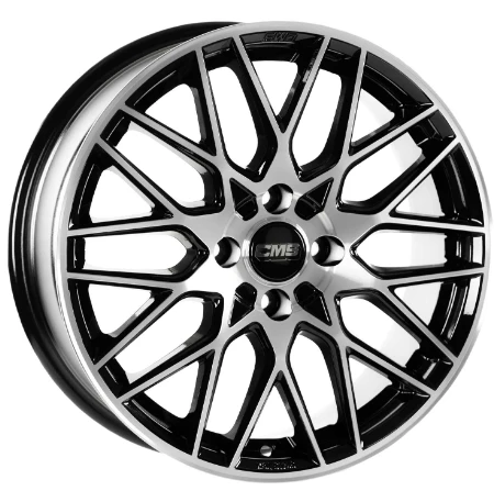 5*120*19*8.0 ET52 65.1 CMS1064 DIAMOND BLACK GLOSS ürün görseli