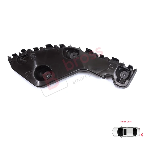 Renault Dacia Duster MK1 HS 2010-2017 622210009R için Arka Sol Tampon İç Bağlantı Braket Ayağı ürün görseli 1
