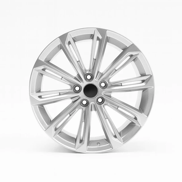 5*112*18*8.0 ET40 CH57.1 VERONA FULL SILVER - Resim 2