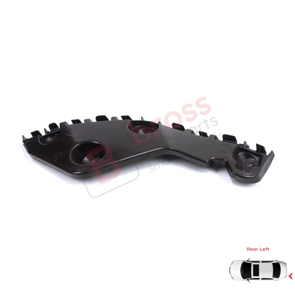 Renault Dacia Duster MK1 HS 2010-2017 622210009R için Arka Sol Tampon İç Bağlantı Braket Ayağı - Resim 3