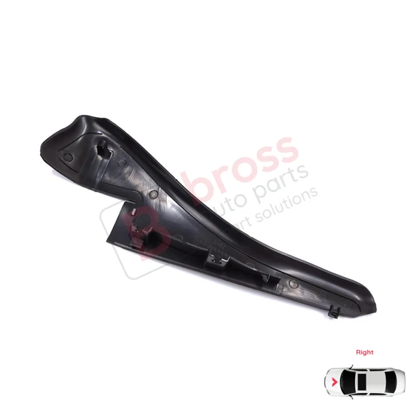 Renault Master MK3 Nissan NV400 Interstar Opel Movano B için Ön Cam Sağ Köşe Yan Parça Izgara Kulağı - Resim 2